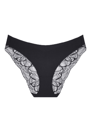 Triumph Body Make-Up Illusion Lace Highleg Tai Underkläder Dam Svart 44