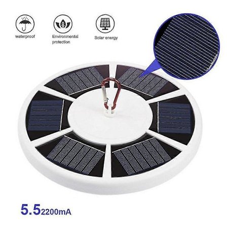 Solar Flaggstang Lys Flaggstangbelysning For 15 Til 25 Ft Flaggstang Topper 42 Led - SNNGV