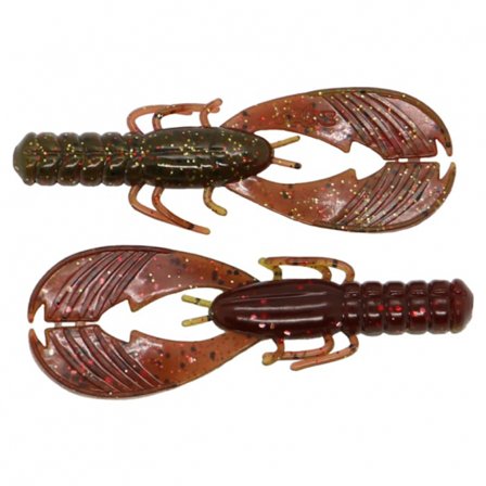 X Zone Pro Series Muscle Back Finesse Craw, 8,2cm (8pcs) - Border Craw