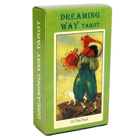 Dreaming Way Tarot Perinteiset Tarot-kortit nykyaikaisella taiteellisella oraakkelikorttipelillä ennustamiseen, meditaatioon ja lahjoihin