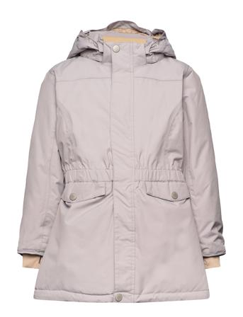 Velajanna Winter Jacket. Grs Outerwear Jackets & Coats Winter Jackets Beige Mini A Ture