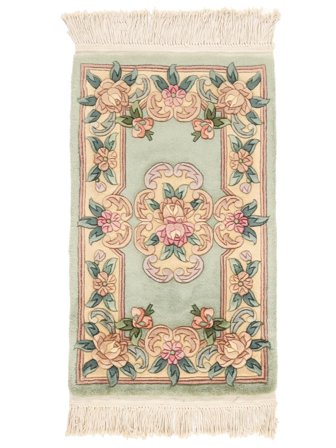 China 90 Line Rug 60X90 Beige/Brown Wool, China
