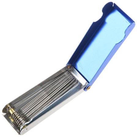 Guitar Nut Bridge Fil Sæt Luthier Værktøjskasse 13 Størrelser Af Filer 1 Flad Fil til Guitar Banjo Mandolin Basstrengspor Slot