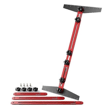 Porrasmallinnustyökalu, Porrasaskelman mittausmalli, Porrasaskelman mittaustyökalu, Porrasmallinnusjigi yhteensopiva Stair-Perfetin kanssa