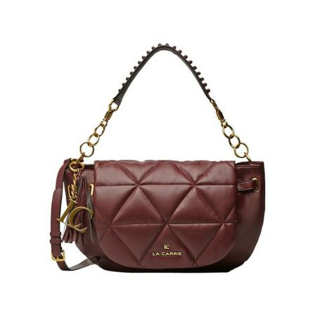 La Carrie Shoulder Tas , Bruin , Dames , Maat: ONE Size Schoudertassen