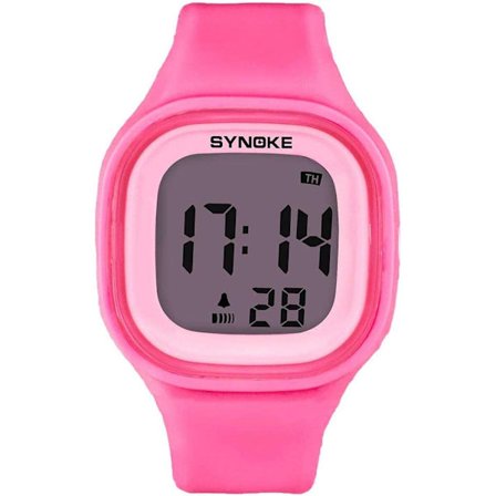 Jelly Korean version male and female student electronic watch fe