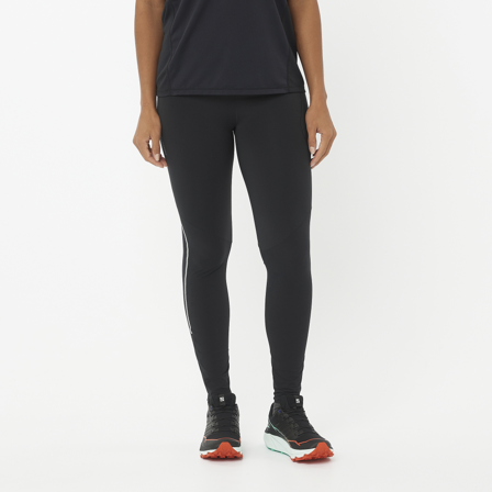 Salomon - Tights Sense Aero Stow Tigts W - Deep Black