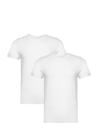 Dovre Dovre T-Shirt 2-Pack - White - M