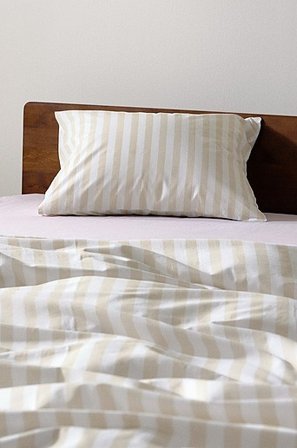 Jotex - Kussensloop - Biologisch Licht Zand/wit Licht zand/wit - BOEL - Koop Kussenslopen bij Jotex