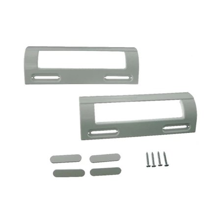 2 x Logik Universal Vit Kyl Frysdörrhandtag 80mm-150mm null none