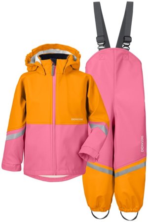 Didriksons Waterman Kids' Set 6 Children rainwear sets Pink 80