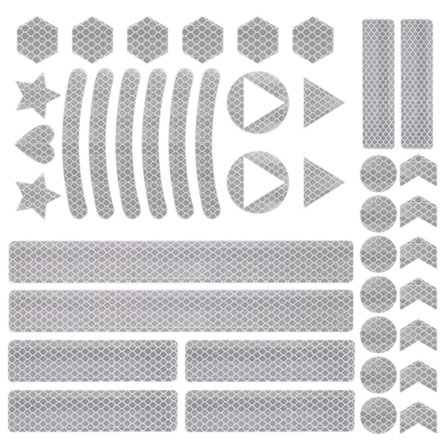 #Refleks klistermærker Refleks klistermærker 41 styk selvklæbende#