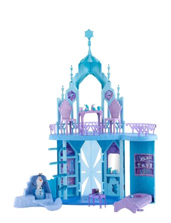 Frost Disney Frozen Elsa’s Frozen Ice Palace Castle Playset With Olaf, 5 Play Areas & 21 Accessories - Multi/patterned - ONE SIZE