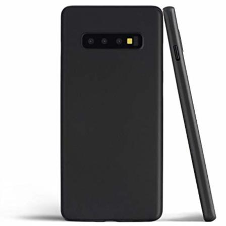 Samsung Galaxy S10+ Skal Supertunt Mattsvart Svart