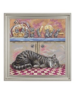 Broderikit Billede Lur - LetiStitch