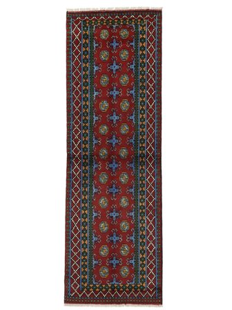 Afghan Fine Rug Oriental Runner (Wool, Afghanistan)