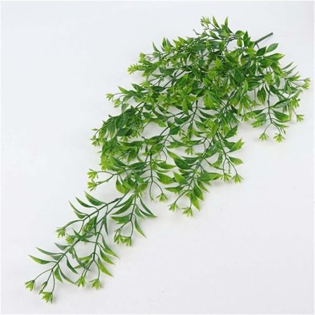Kunstige Blomster Kunstige Hængeplanter, 78CM, 5 Gaffler, Falsk Vinstok, Pil, Rattan, Blomster, Til Hjem, Havevægsdekoration (Grøn) KLB