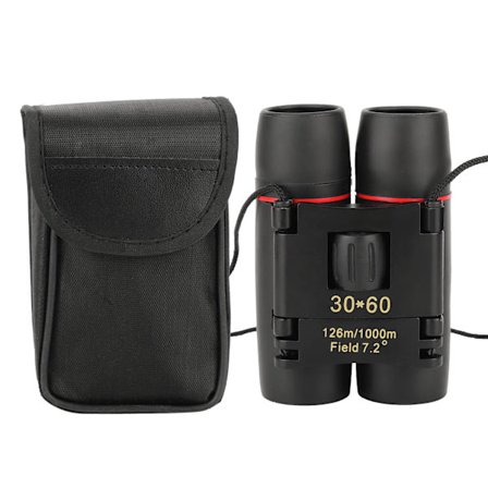 30x60 Zoom Højopløsnings Foldbar Kikkert Teleskop til Udendørs Rejser Fugleobservation Jagt