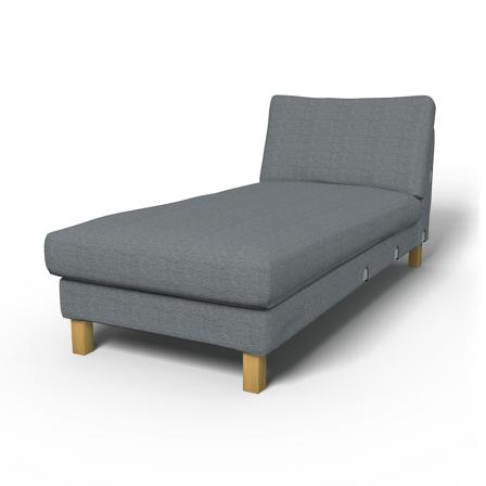 IKEA - Överdrag till Karlstad schäslong påbyggnadsdel, Denim, Bomull - Bemz