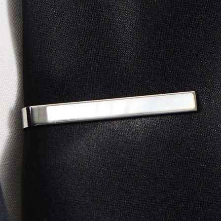 Bryn Geo Remix Tie Bar for Men - Tie clips for skinny ties