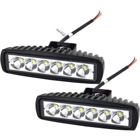 IC LED Arbeidslys LED Bar 12V 18W 15cm Bil LED Spotlight Vanntett
