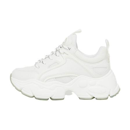 Buffalo, 1630448 low sneakers Wit, Dames, Maat:41 EU,wol