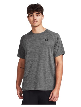 Under Armour Ua Tech Textured Ss - Grey - M