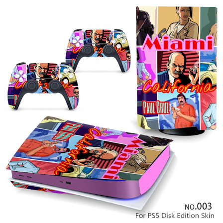 Playstation 5 Konsoler Handkontroller Klistermärken Dekaler Dekoration