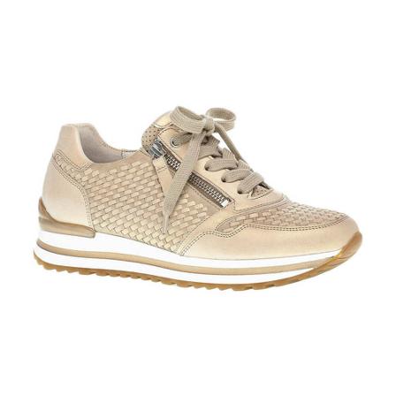 Gabor Sneakers , Beige , Dames , Maat: 38 EU