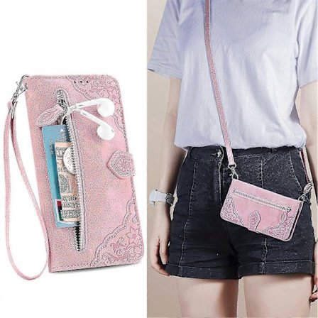 Nothing CMF Phone 1 Magnetisk Plånboksfodral med Dragkedja, Skyddande Mobilskal