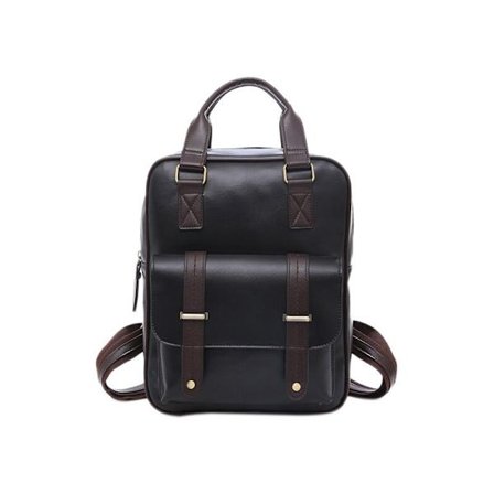 Brittisk College Style Student Anti-Vattentät Resväska Brun