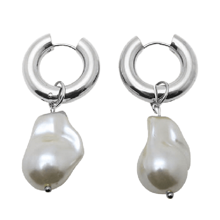 WOS Örhängen Robinette Dam Silver ONESIZE