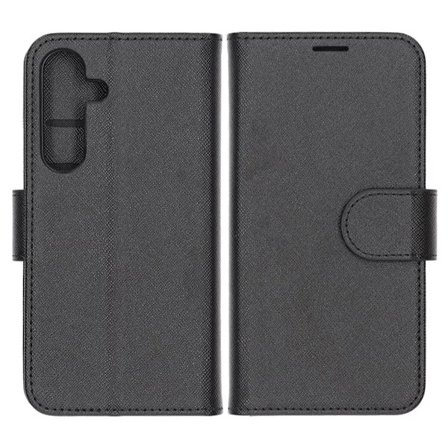 Samsung Galaxy S25 Plånboksfodral med Stativ - Svart