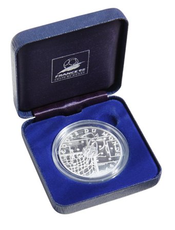 Frankrig 1998 - VM 1998 Fredsdue - 10 Franc sølvmønt