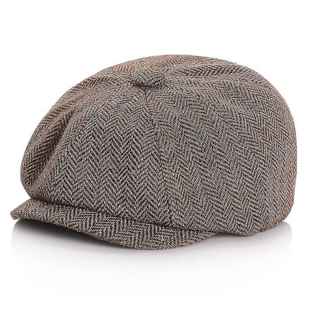 Børn Drenge Piger Vintage Newsboy-kasket Tweed Flad Baret Hat Gaver