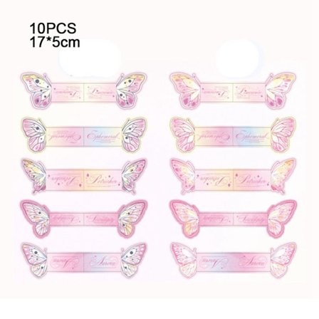 Butterfly Bookmark Colorful Bookmark FÄRG 2 FÄRG 2