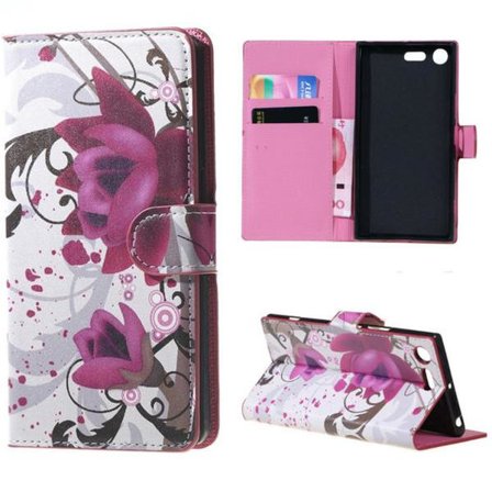 Plånboksfodral Sony Xperia XZ Premium – Lotus
