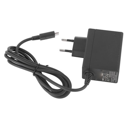 AC Adapter Laddare Snabbladdning USB C Kabel Spelkonsol Strömförsörjning Laddare för Switch EU-kontakt 100?240V