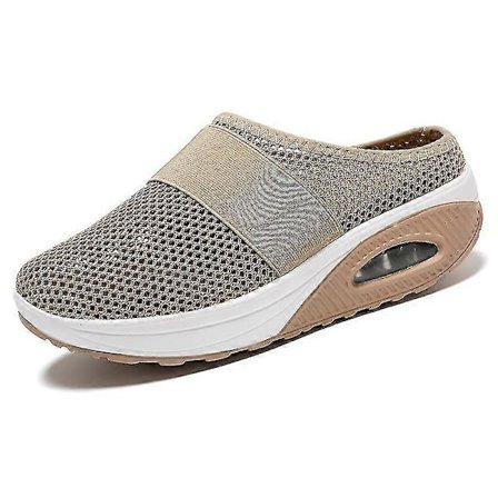 Naisten ilmatyyny kävelykengät ortopediset diabeettiset slip-on tennarit yn0211
