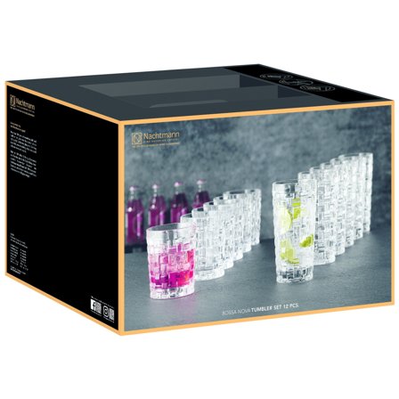 Nachtmann Bossa Nova drikkeglass 12 stk.' - 'Klar