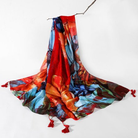 70 x 35 Naisen Neliö Silkkimainen Hius Huivi Pää Uni Wrap Satiini Hiushuivi, B6