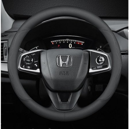 Nappa Premium Läder Bilstötskydd, Halkfri, Andningsbar, Universell 15 tum, Svart