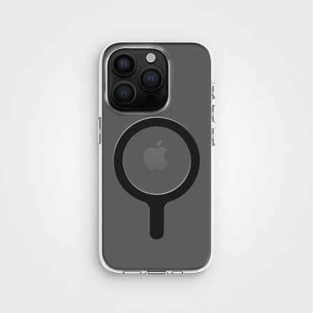 Circular Clear Phone Case with MagSafe Bundle | Get Cable for Free, iPhone 15 Pro