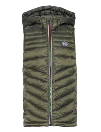 Jjehero Bodywarmer Hood Sn Jnr Fôret Vest Grønn Jack & J S
