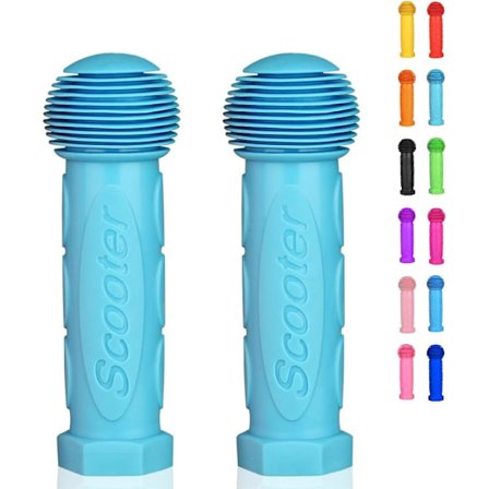 Scooter Håndtak Styret 1 Par Sykkelgrep Passer for 2-3-4 Hjul Sparkesykler for Barn