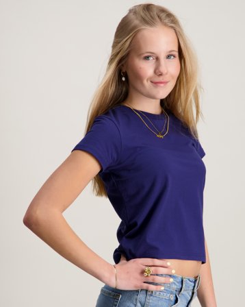 RYVLS Ava tee Blå T-skjorter Jente - Kids Brand Store