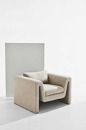 Jotex - Sessel Bouclé Bouclé/Sperrholz/Polyester/Polyätherschaum Mika - Kaufen Pastill - Möbel bei Jotex