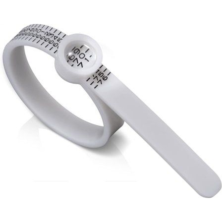 Måle Ringstørrelse, EU Ringstørrelsesmåler Finger Ring Størrelsesmåling DXGHC