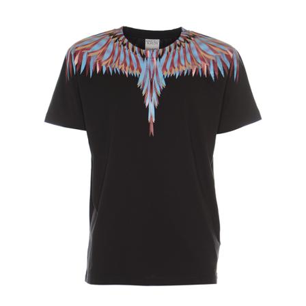 Marcelo Burlon, T-shirt Zwart, Heren, Maat:L