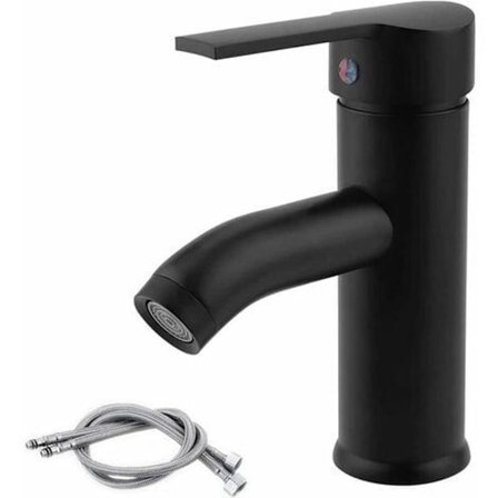 Svart diskho kran Kall och varmvatten kran Badrum KLB